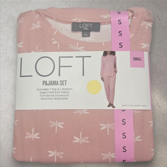 Loft‎ Two Piece Pajama Set Size Small NEW - Picture 1 of 5